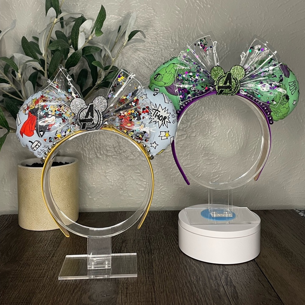 Disney inspired hulk and Thor ears